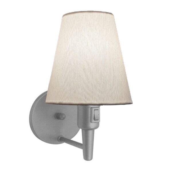 Arandela Cone Md-2013 Cinza C/ Inter Liga E Desl Cúpula Em Te