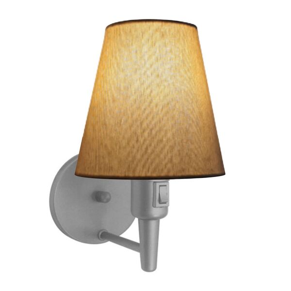 Arandela Cone Md-2013 Cinza C/ Inter Liga E Desl Cúpula Em Te