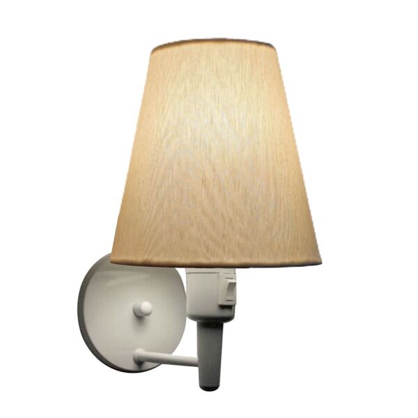 Arandela Cone Md-2032 Branco C/ Inter Liga E Desl Cúpula Em T