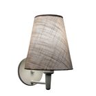 Arandela Cone Vivare Md-2007 Base Alumínio Branco Cúpula Em T