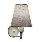 Arandela Cone Vivare Md-2032 Base Branco Com Interruptor Cúpu