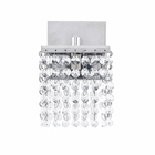 Arandela Cristal Aço Inox e Cristal Cordoba Auremar