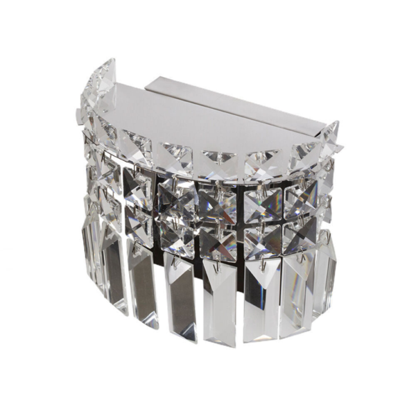 Arandela Cristal Paris  Redonda G9 Bivolt Llum