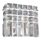 Arandela Cristal Paris Quadrada G9 Bivolt Llum