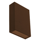 Arandela Cube Slim Marrom 4w 3000k Bivolt Gaya