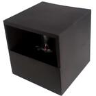 Arandela Cubo Um Facho 4104.a0.s Preto 2700k - Interlight