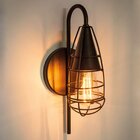 Arandela De Alumínio Vintage Vagalume 33cm Isadora Design Pre