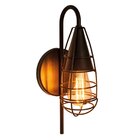 Arandela De Alumínio Vintage Vagalume 33cm Isadora Design Pre