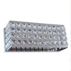 Arandela de Cristal legítimo 2 fachos 30cm + 2 Lâmpadas LED G