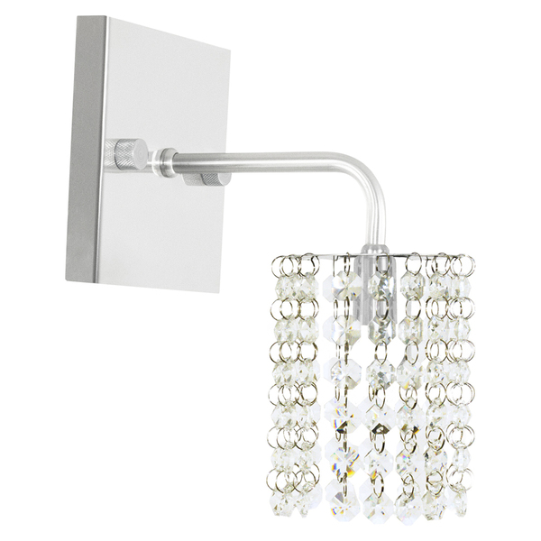 Arandela De Cristal Legitimo Clearcast A Mais Linda