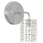 Arandela De Cristal Legitimo Clearcast Redonda