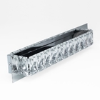 Arandela De Cristal Retangular Com Led Amarelo (ross I)