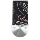 Arandela De Cupula Quadrada Giz