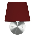 Arandela De Cupula Tradicional Vermelho