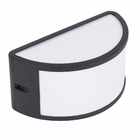 Arandela de Parede Externa de Efeito 1 Lâmpada IP44 Alumínio e Plástico Silvia Inspire