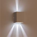 Arandela de efeito 4 fachos externa e interna - branca st544