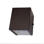 Arandela de efeito 4 fachos marrom + Lâmpada Led 7w 3000k lum