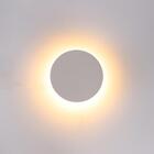 Arandela De Efeito Eclipse Luz Indireta Led Integrado 12w 16c