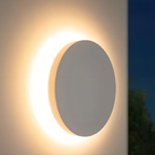 Arandela De Efeito Eclipse Luz Indireta Led Integrado 3w Bran