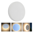 Arandela De Efeito Eclipse Luz Indireta Led Integrado 3w Bran