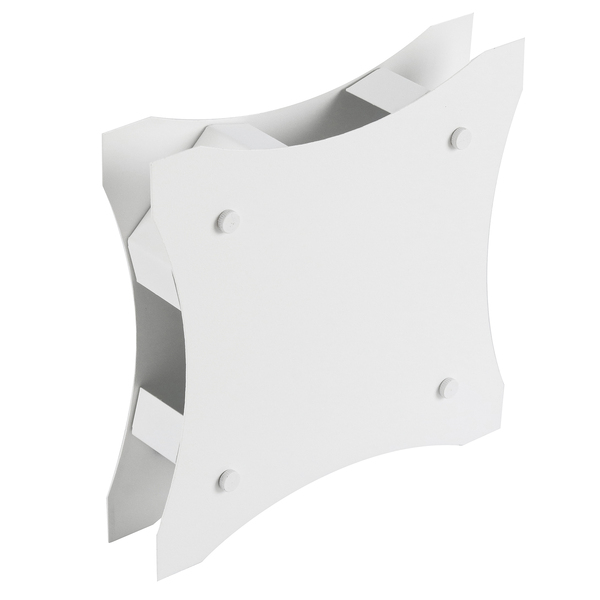 Arandela de Efeito LED 10W Luz Amarela Alumínio Arena Taschibra