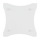 Arandela de Efeito LED 10W Luz Amarela Alumínio Arena Taschibra