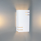 Arandela de Efeito LED 10W Luz Amarela Metal Ray Taschibra