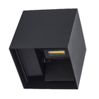 Arandela de Efeito Preta com LED Amarelo Alumínio Ângulo 6W IP20 Inspire