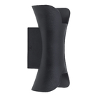 Arandela de Efeito Preta com LED Amarelo Plástico Class 6W IP20 Inspire