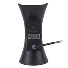 Arandela de Efeito Preta com LED Amarelo Plástico Class 6W IP20 Inspire