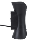 Arandela de Efeito Preta com LED Amarelo Plástico Class 6W IP20 Inspire