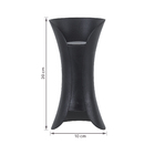 Arandela de Efeito Preta com LED Amarelo Plástico Class 6W IP20 Inspire