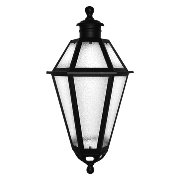 Arandela De Ferro Colonial Bella Italia Cor Preta