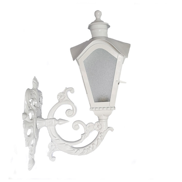 Arandela De Ferro Colonial Sinhá Cor Branca