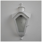 Arandela De Ferro Colonial Sinha Meia Taça Cor Branca