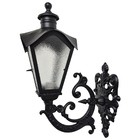 Arandela De Ferro Colonial Sinhá Preta