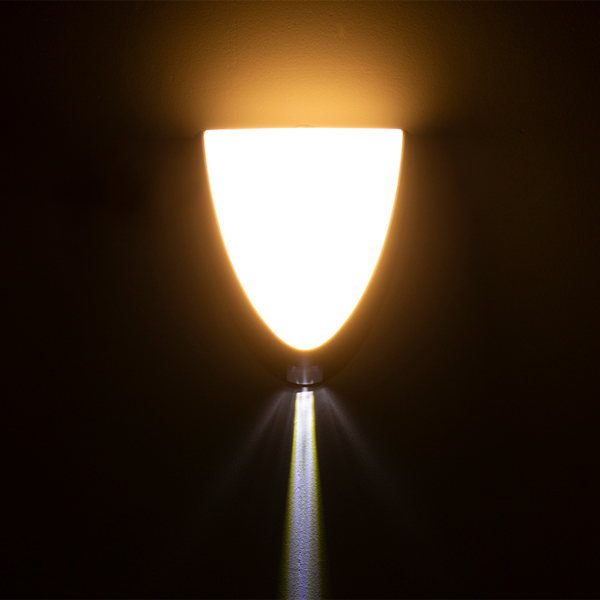 Arandela De Led Taschibra Face Ip65 Facho 24w Preta Bivolt 27