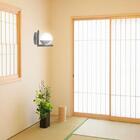 Arandela De Parede Apex Meia Lua Cor Prata Com Globo Branco F