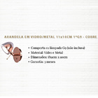 Arandela de parede Articulada Bella em vidro e metal na cor C