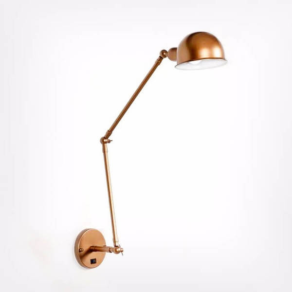 Arandela de Parede Baboo Cupula A207 P1060 Golden Art