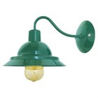 Arandela De Parede Bedd Verde Retrô