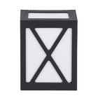 Arandela de Parede Bivolt Preta IP40 Dital