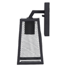 Arandela de Parede Colonial Preta IP43 Biancoluce