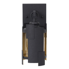 Arandela de Parede Colonial Preta IP43 Biancoluce