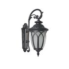 Arandela de Parede Externa IP43 Arles Biancoluce Preta Bivolt