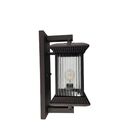 Arandela de Parede Externa IP43 Longue Biancoluce Preta Bivolt