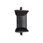 Arandela de Parede Externa IP43 Longue Biancoluce Preta Bivolt