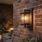 Arandela de Parede Externa IP43 Longue Biancoluce Preta Bivolt