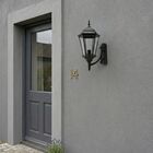 Arandela de Parede Externa IP43 Nice Biancoluce Preta Bivolt