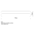 Arandela de Parede Flexivel 34cm Led P655 Golden Art